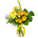 Yellow bouquet of roses and chrysanthemum. Canada